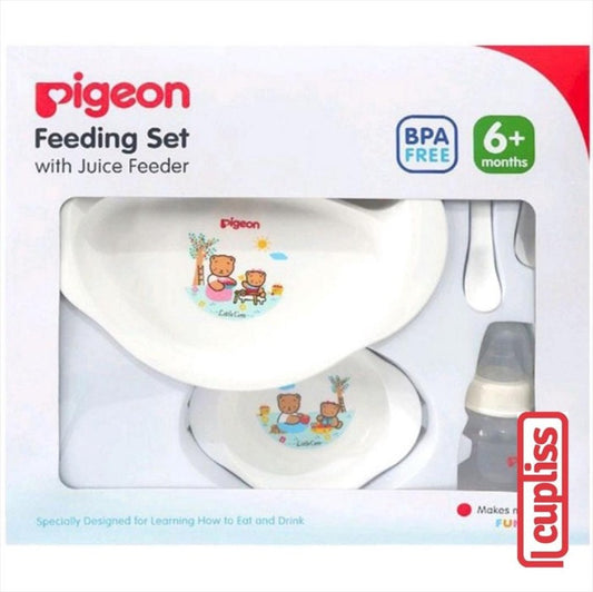 PIGEON Feeding Set with Juice Feeder