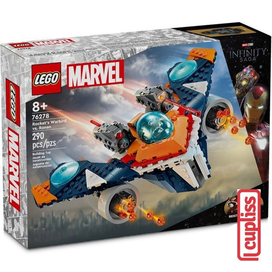 LEGO Superheroes 76278 Rocket Warbird vs Ronan