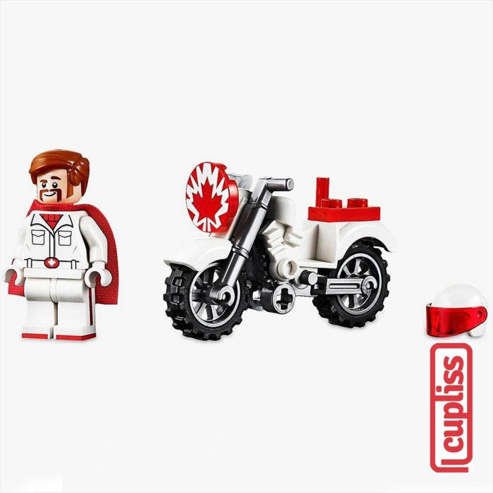 PART OUT LEGO TOY026 Duke Caboom Toy Story Minifigure Motorcycle
