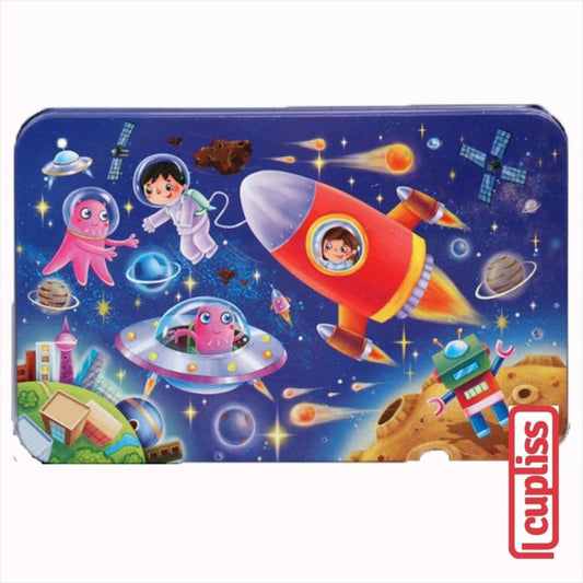 Jigsaw Puzzle Kayu 60 pcs Roket Mainan Edukasi Anak