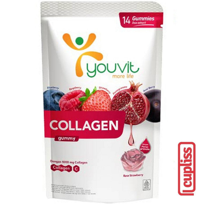 YOUVIT x Erha Multivitamin Gummy Collagen 1000mg 7 Days Vitamin