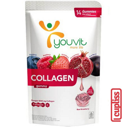 YOUVIT x Erha Multivitamin Gummy Collagen 1000mg 7 Days Vitamin