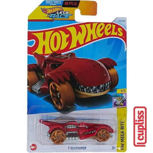 Hot Wheels HW Basic HTC05 T-Rextroyer Lets Race Netflix Mattel Hotwheels