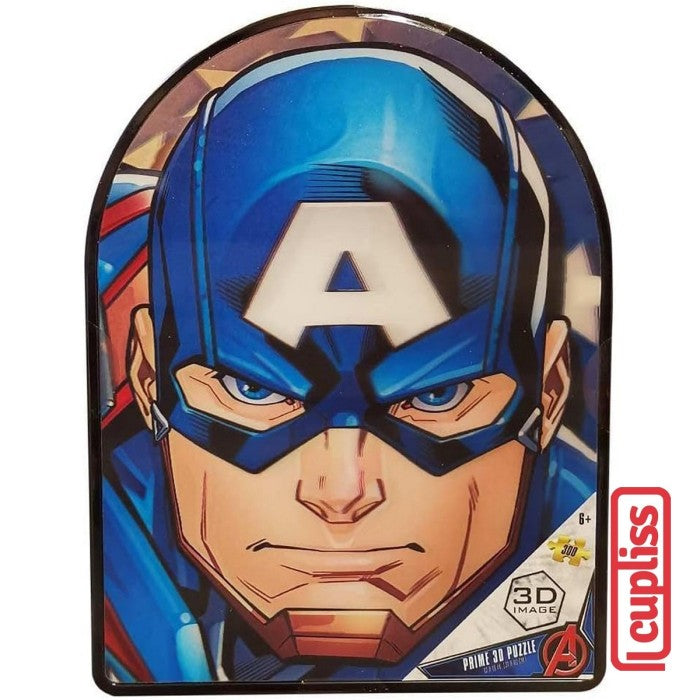 Prime 3D 35584 Captain America Puzzle 300 pcs