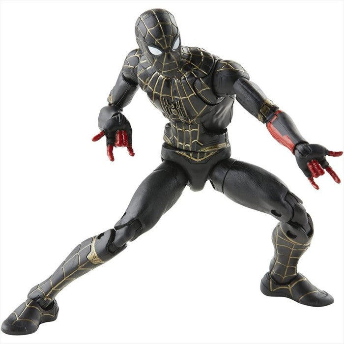 Hasbro F3019 Marvel Legends Spider-Man Black Gold Suit Spiderman