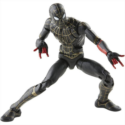 Hasbro F3019 Marvel Legends Spider-Man Black Gold Suit Spiderman