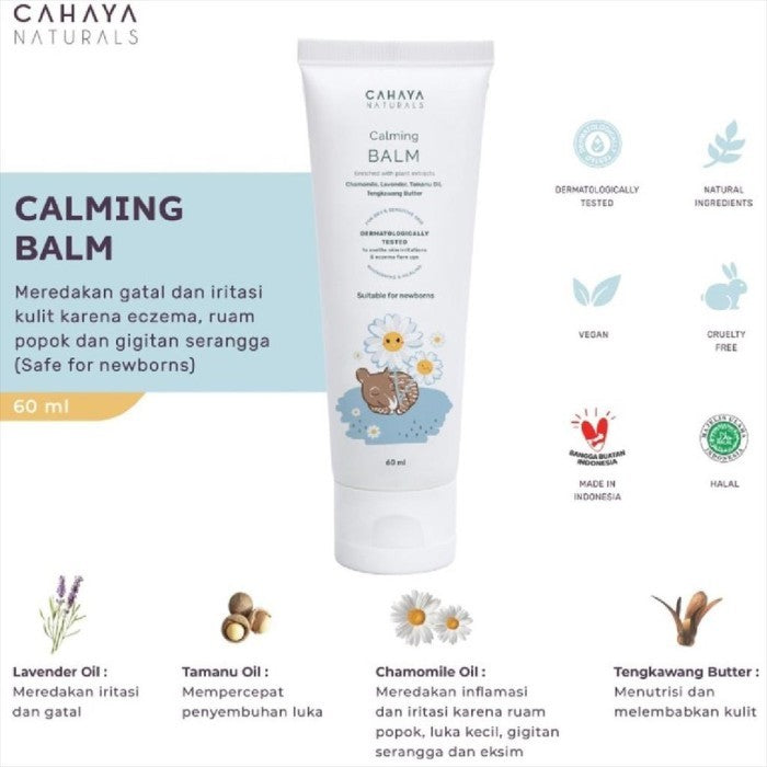 Cahaya Naturals Calming Balm Eczema Rash Cream 60ml 11060104 60 ml