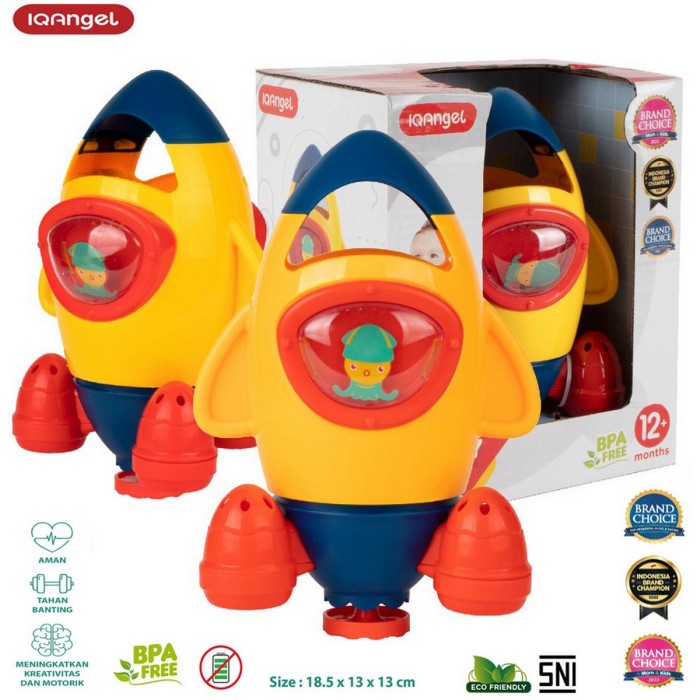 IQANGEL Rotate & Spray Water Toy IQ0277 Mainan Air Mancur Anak IQ Angel