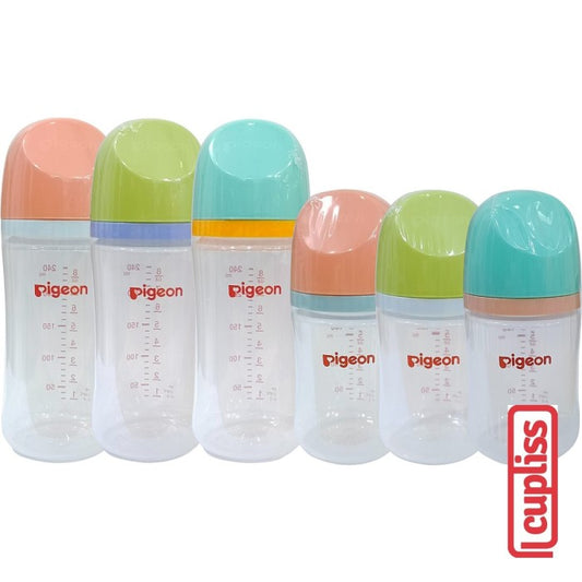 NO BOX PIGEON Bottle PP WN Wide Neck BPP Softouch Botol Susu 160 240