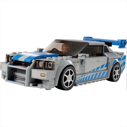 LEGO Speed Champions 76917 2 Fast 2 Furious Nissan Skyline GT-R R34