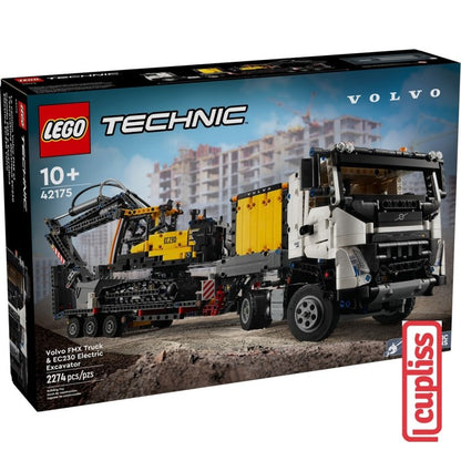 LEGO Technic 42175 Volvo FMX Truck & EC230 Electric Excavator