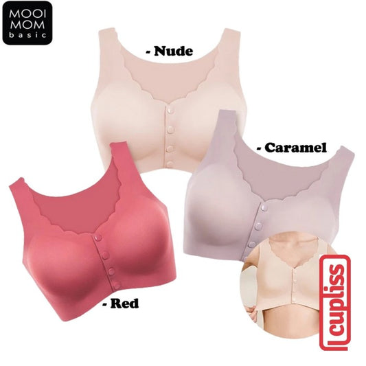 MOOIMOM Basic Air Buckle Maternity Nursing Bra Hamil Menyusui