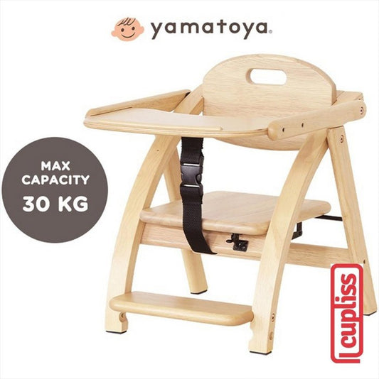 Yamatoya Arch Low Chair Lil Natural Kursi Makan Anak