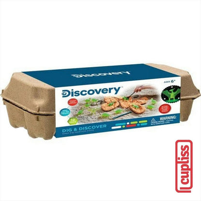 Discovery 1345006431 Dino Egg Crate 12Pk 12 pcs