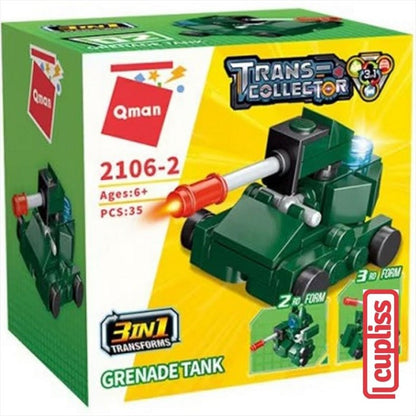 QMAN City Guard 3in1 Grenade Tank 2106-2