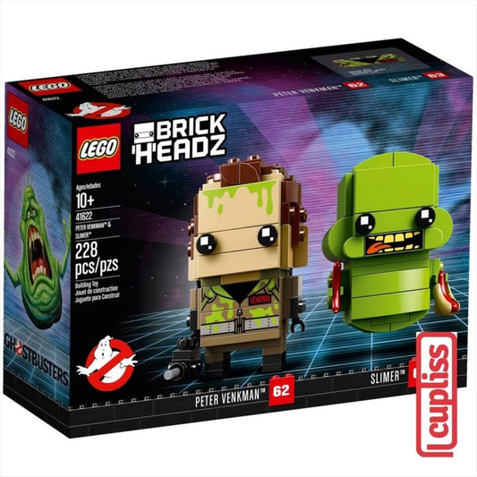 LEGO Brickheadz 41622 Ghostbusters Peter Venkman & Slimer