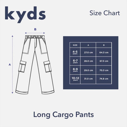 Kyds Long Cargo Pants Jungle Trekker Candied Ginger Celana