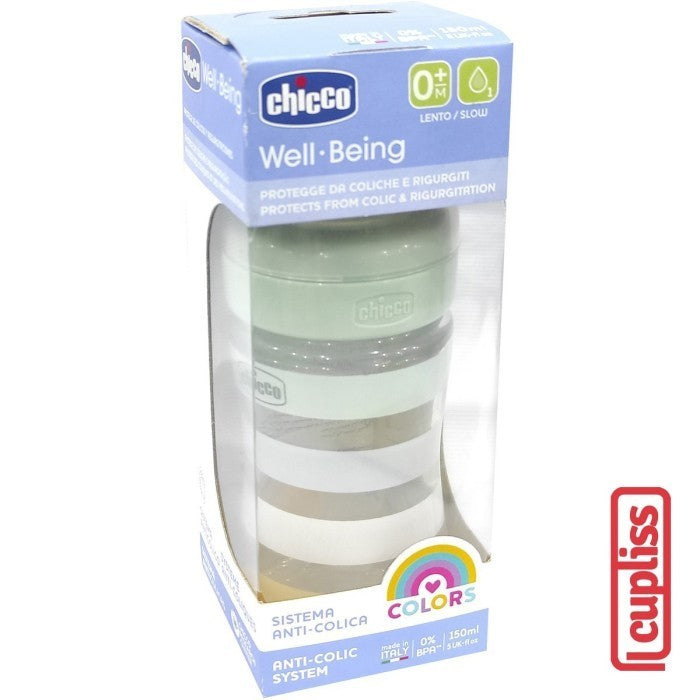CHICCO Bottle Well Being PP 0M+ 150 ml Botol Susu 150ml