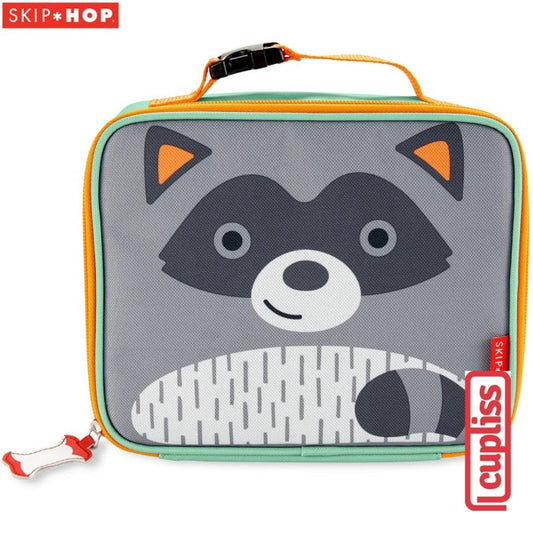 Skip Hop Lunch Bag 390673 Raccoon Tas Makan Anak Zoo