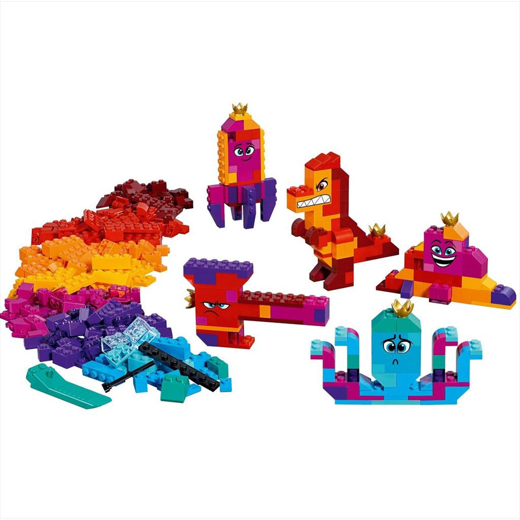 BAD BOX LEGO Movie 70825 Queen Watevra Build Whatever Box