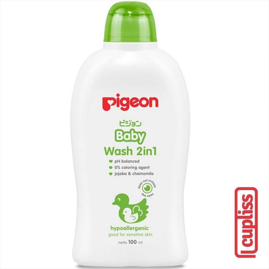 PIGEON Baby Wash Chamomile 2in1 100ml Bottle Sabun 100 ml