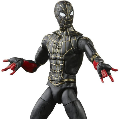 Hasbro F3019 Marvel Legends Spider-Man Black Gold Suit Spiderman