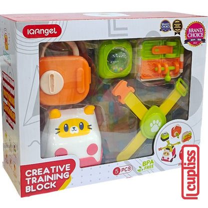 IQANGEL Creative Training Blocks Set Mainan Edukasi Bayi IQ Angel