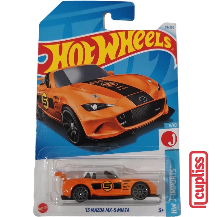 Hot Wheels HW Basic HTD22 15 Mazda MX-5 Miata Mattel Hotwheels