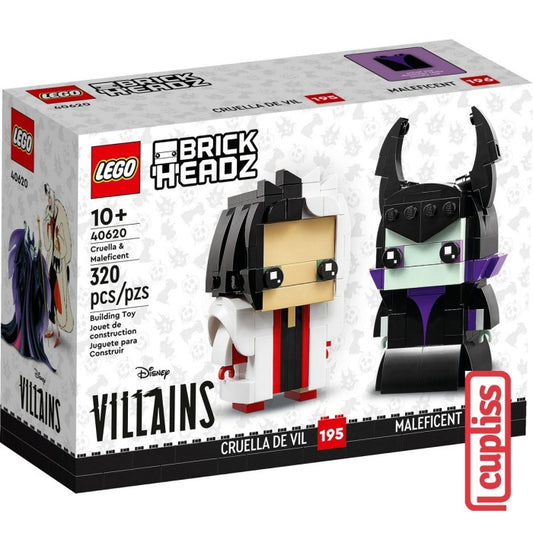 LEGO Brickheadz 40620 Cruella and Maleficent