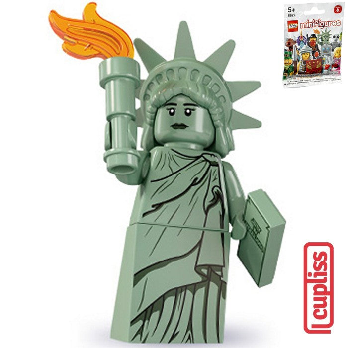 sealed - Lady Liberty LEGO 8827 Minifigure Series 6 no 4