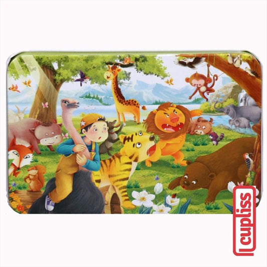 Jigsaw Puzzle Kayu 60 pcs Hutan Mainan Edukasi Anak
