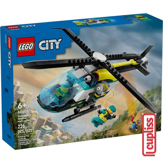 LEGO City 60405 Emergency Rescue Helicopter