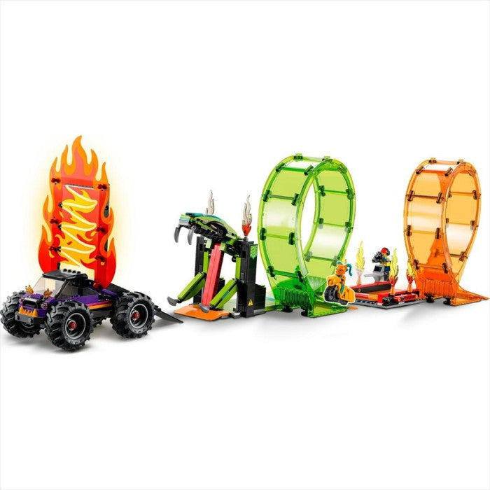 LEGO City Stuntz 60339 Double Loop Stunt Arena