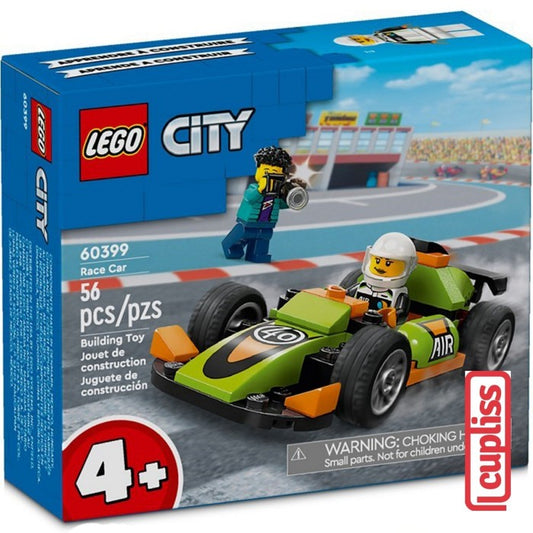 LEGO City 60399 Green Race Car
