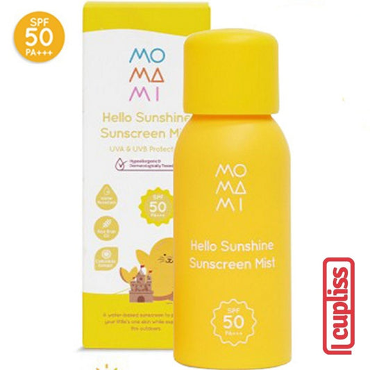 MoMaMi Hello Sunshine Sunscreen Mist 80ml 102725 Tabir Surya SPF 50