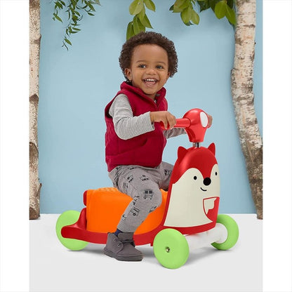 Skip Hop Zoo Ride On 3in1 184350 Fox SkipHop Scooter Anak