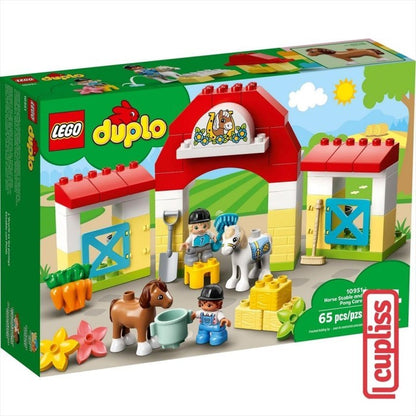 BAD BOX LEGO Duplo 10951 Horse Stable and Pony Care