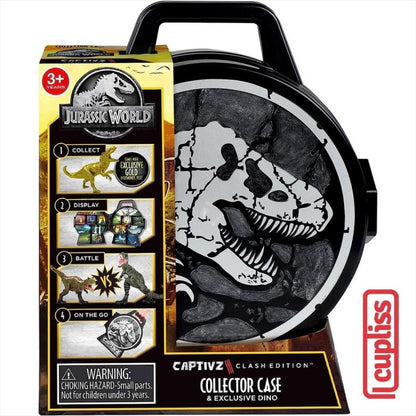 Captivz 200197 Jurassic World Collector Case Gold Indominus Rex