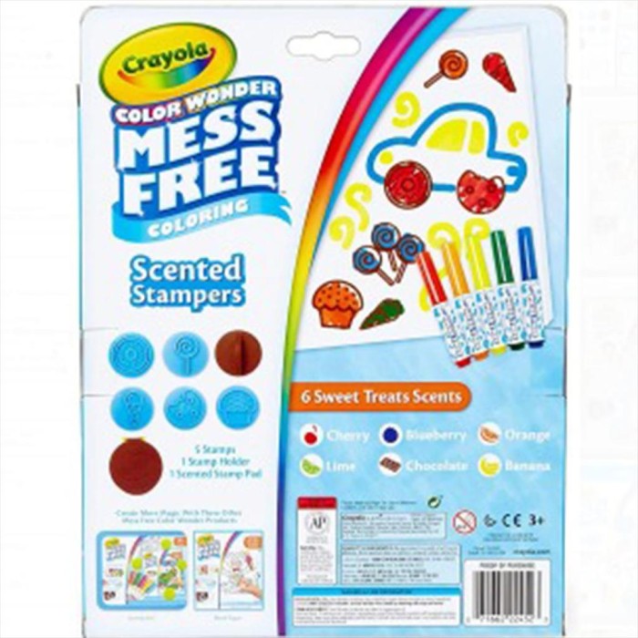 Crayola Color Wonder Mess Free Scented Stampers 752452