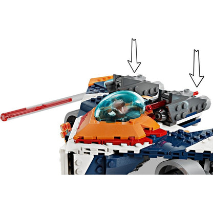 LEGO Superheroes 76278 Rocket Warbird vs Ronan