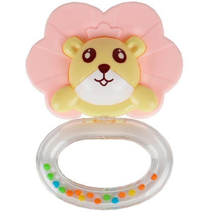 IQAngel Rattle Teether Toy Lion Blush Mainan gigitan Bayi