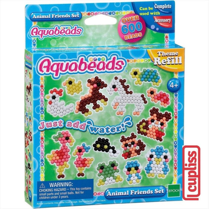 EPOCH Aquabeads 792988 Animal Friends Set Theme Refill