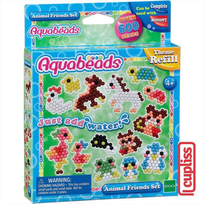 EPOCH Aquabeads 792988 Animal Friends Set Theme Refill