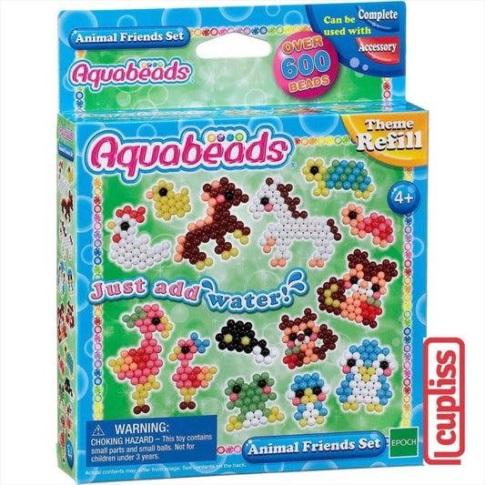EPOCH Aquabeads 792988 Animal Friends Set Theme Refill