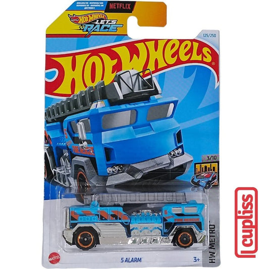 Hot Wheels HW Basic HTD45 5 Alarm HW Metro Lets Race Netflix Mattel Hotwheels