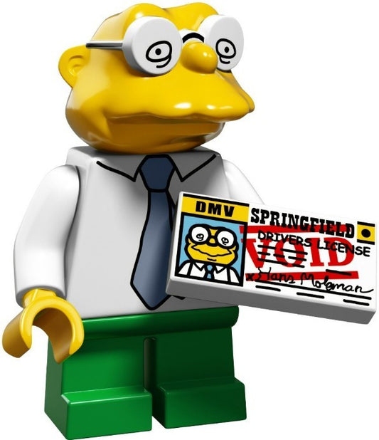 Hans Moleman (sealed) Lego 71009 Minifigure Simpsons Series 2 no 10