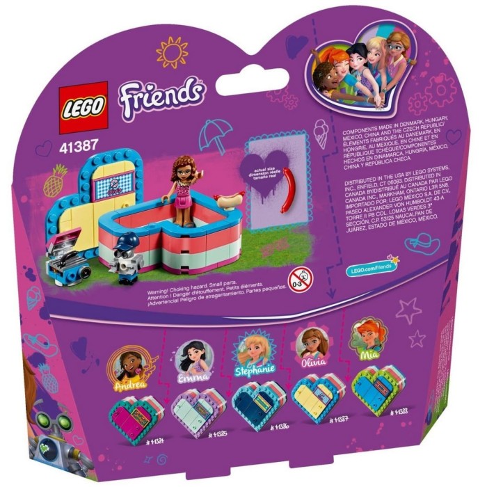 LEGO Friends 41387 Olivia Summer Heart Box