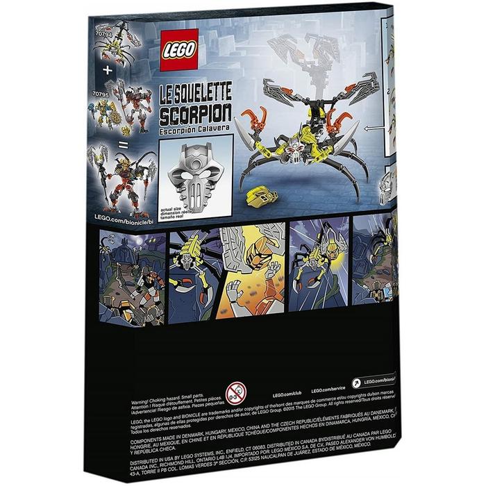 BAD BOX LEGO Bionicle 70794 Skull Scorpio