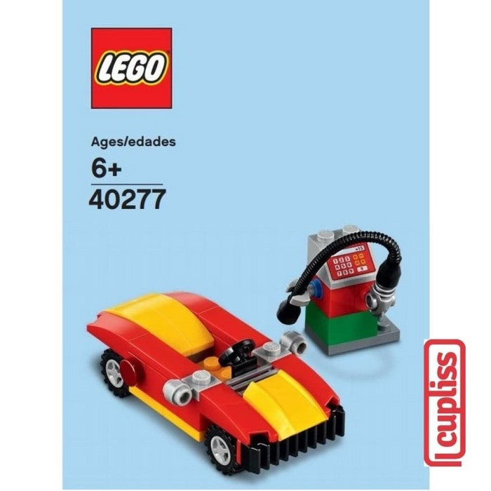 LEGO Polybag 40277 Monthly Mini Model Car and petrol pump