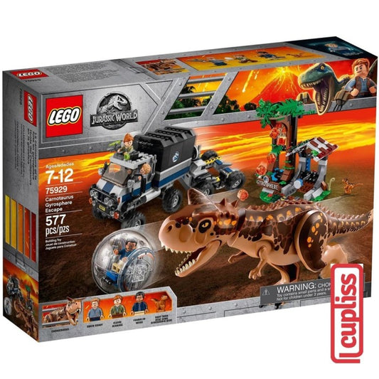 LEGO Jurassic World 75929 Carnotaurus Gyrosphere Escape